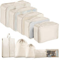 Packing Cubes for Travel-10 Set Luggage Organizer Bags for Family, Mesh Breathable Packing Cubes for Suitcases Durable Travel Essentials Bags Set