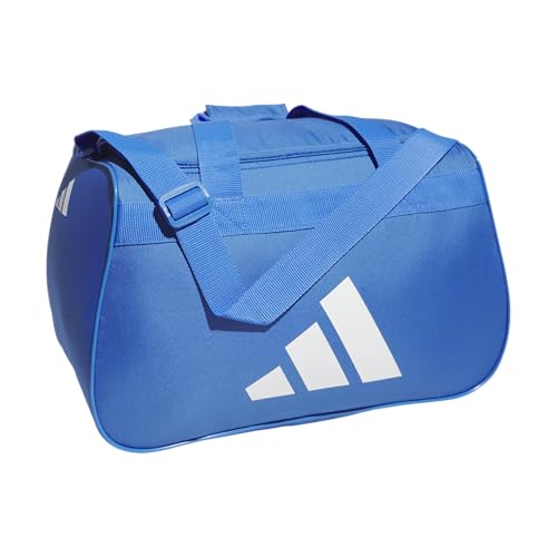 adidas Power Gym Bag – Lightweight Small Duffel, Ray Blue/White, OSFA