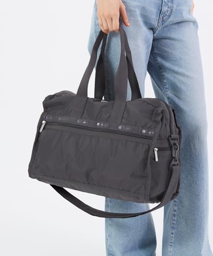 LeSportsac 4318 Boston Deluxe MED Weekender, thunder, One Size