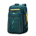 High Sierra Hi-Life Travel Backpack - Features 2-inch Expansion, WetPak Pockets, 17” Laptop Compartment, Stack-It Strap, Adjustable Sternum Strap, Fleece Pocket, Dual Water Bottle Pockets