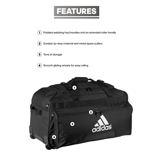adidas Team Wheel Bag, Black