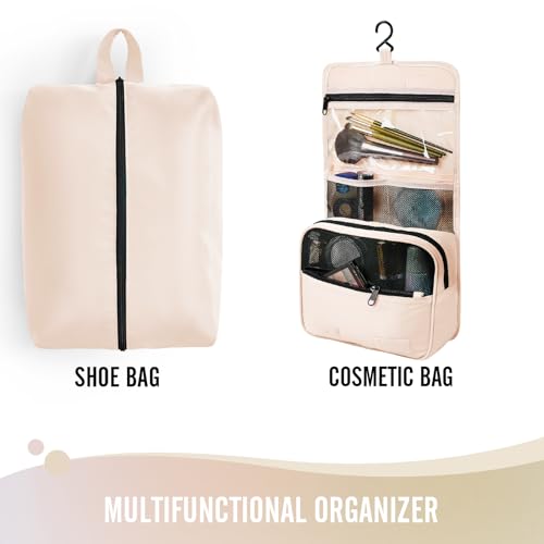 Veken 8 Set Packing Cubes for Travel Essentials, Suitcase Organizer Bags in 4 Sizes, Carry-On Luggage Accessories with Laundry Bag, Airplane Must Have, Gifts for Women Men