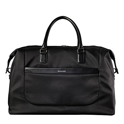 Ricardo Beverly Hills Rodeo Drive 2.0 Softside, Lightweight, Unisex, Stylish, Black, 20-Inch Weekender Duffel