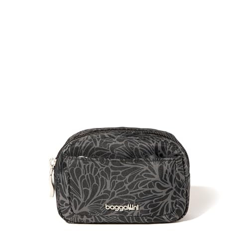 Baggallini Mini Cosmetic Pocket - Lightweight 5x3 Inch Makeup Bag - Travel Essentials Makeup Organizer