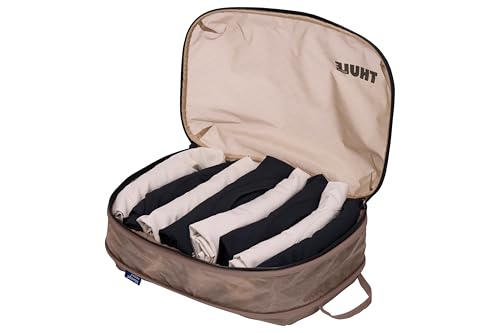 Thule Compression Packing Cube, Size Medium, Semitransparent Fabric, Easy to Pack, YKK Zippers