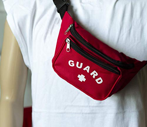 Guard Hip Fanny Waist Pack with Adjustable Strap Clip, Secure Travel Case, Belt Sport Pouch, One Size Fits All