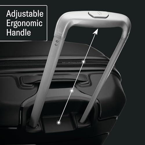 Samsonite Freeform Hardside Carry-On Luggage with Spinner Wheels - Hardshell Suitcase - TSA, Airline-Approved - Expandable Hard Shell, Smooth Rolling Wheels for Lightweight Travel - Lilac