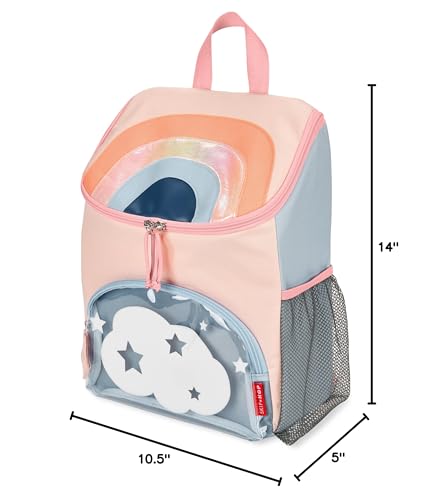 Skip Hop Sparks Kid's Backpack, Kindergarten Ages 3-4, Rainbow