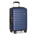Traveler's Choice Archer Polycarbonate Hardside Spinner Luggage Set, Blue, Carry-On 21-Inch, Tie Down Straps