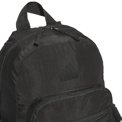 adidas Weekender Backpack – Small Lightweight Everyday Bag, 19L, Black/1, OSFA