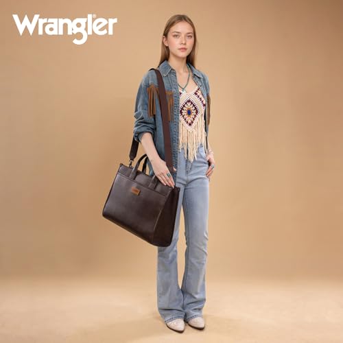 Wrangler Laptop Work Tote and Small Wallet Women