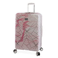 bebe Women's Luggage Alana 29" Hardside Check in, Pink Marble