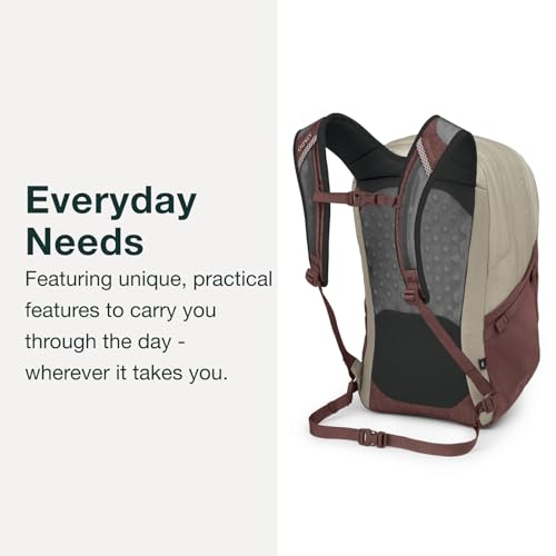 Osprey Comet Laptop Backpack, Tungsten/Soundwave Grey Heather