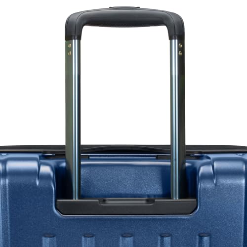 Traveler's Choice Lethbridge Hardside Expandable Spinner Luggage with TSA Lock, Navy, 26" Medium