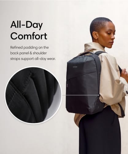 Solgaard Artemis Backpack - 16L Work, School & Laptop Travel Bag (Black)