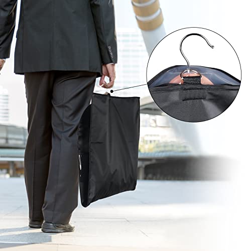 Univivi Garment Bag Suit Bag for Storage and Travel 43 inch, Washable Suit Cover for T-Shirt, Jacket, Suits, Coats, Set of 5, Oxford Fabrics