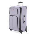 SWISSGEAR Sion Softside Expandable Spinner Luggage Durable Lightweight Travel Suitcase, Evening Haze, Checked-Large