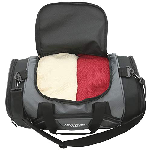 TPRC 20" Weekender Nylon Duffle, Gray Option