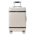 Paravel Aviator Luggage | Carbon-Neutral Travel Suitcase from Recycled Materials| Durable Luggage with Wheels | Domino Black
