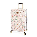 BEBE Women's Luggage Hardside Spinner, Beige, Check-in 29''