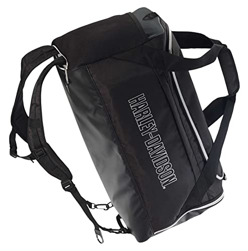 Harley-Davidson Silverado 21" Utility Convertible Duffel Bag/Backpack - Black