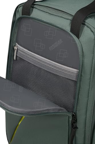 American Tourister Take2Cabin - easyJet Cabin Bag 36 x 20 x 45 cm, 38 L, 0.80 kg, Hand Luggage, Airplane Backpack M Underseater, Green (Dark Forest), 40 x 25 x 20 cm (Wheeled), Ryanair Cabin Bag on
