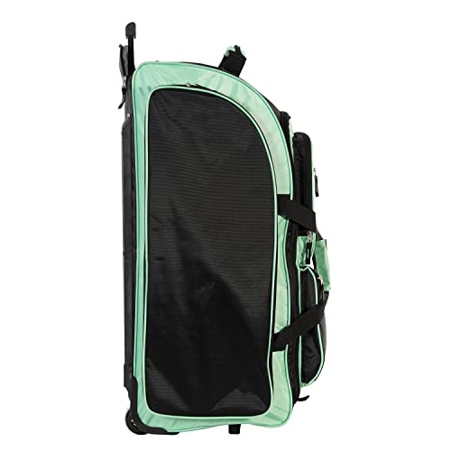 Travelers Club 30" Xpedition Rolling Duffel Bag, Seafoam