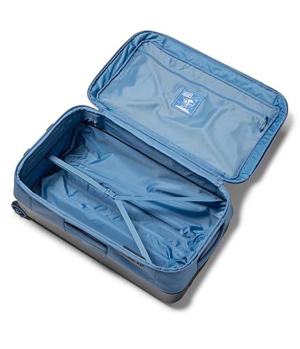 Jansport Good Latitude 95L Rolling Duffel Bag - Checked Bag, Heavy Duty Travel Suitcase with Wheels, TSA Lock & Polycarbonate Hard Shell Bottom, Elemental Blue
