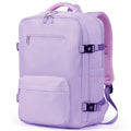 SHRRADOO Travel Laptops Backpack for Women Men, Casual Work Bag 17inch High School College Backpack Airline Approved Backpack for Hiking Business (Light Purple)