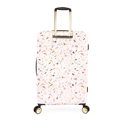 BEBE Women's Luggage Hardside Spinner, Beige, Check-in 29''