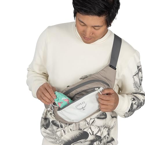 Osprey Daylite Waist Pack - Fanny Pack with Crossbody Shoulder Carry Option - Lightweight Hip Bag, Torrent Blue