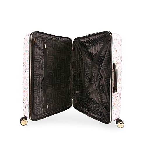 BEBE Women's Luggage Hardside Spinner, Beige, Check-in 29''