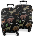 Subvise Dinosaur Suitcase Cover for Dinosaur Lover,Suitcase Protector Elastic Luggage Cover Anti-scratch (Medium (22-24in))