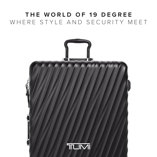 TUMI 19 Degree Frame Extended Trip 4 Wheel Packing Case - Lightweight Suitcase - Hard Shell Luggage - 30.0" X 20.5" X 11.0" - Black Texture