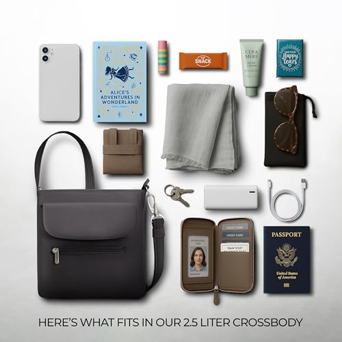Travelon Anti-Theft Classic Mini Shoulder Bag