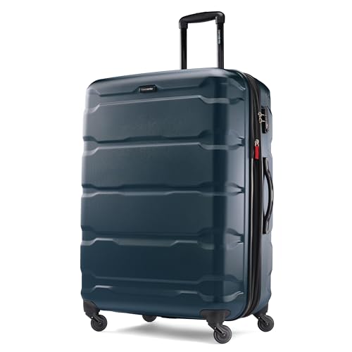 Samsonite Omni PC Hardside Expandable Luggage with Spinner Wheels, Teal, 2-Piece Set (20/28)