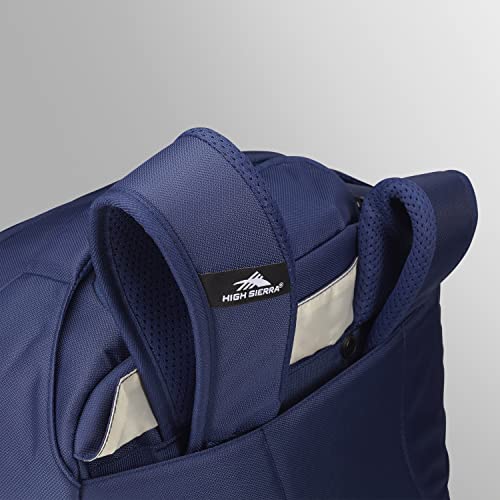 High Sierra Freewheel Pro Wheeled Backpack In True Navy