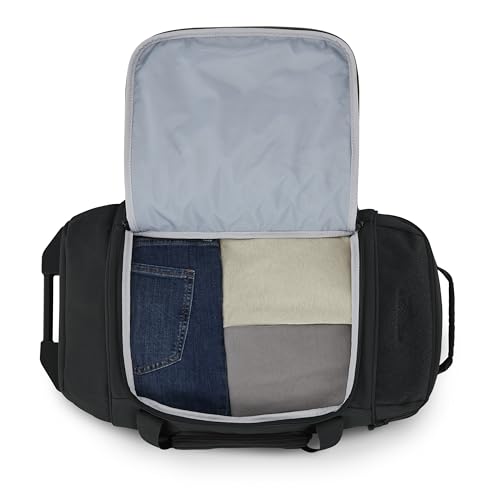 High Sierra Pathsetter Wheeled Carry-On Duffle - Black