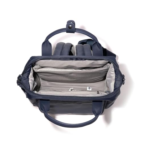 Baggallini Chelsea Laptop Backpack, French Navy Twill