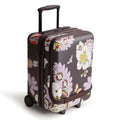 Vera Bradley Women's Hardside Luggage 17 Inch Adair Underseat Roller, Subtle Bouquet, One Size