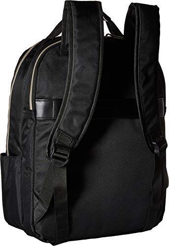 Kenneth Cole REACTION Women's Chelsea Chevron 15" Laptop and Tablet Backpack, Black