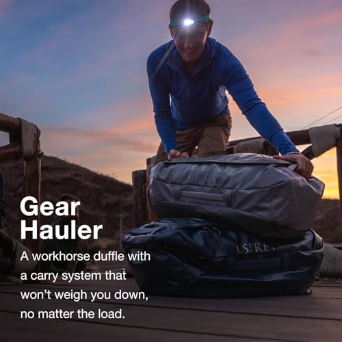 Osprey Transporter 40L Travel Duffel Bag, Red Mountain