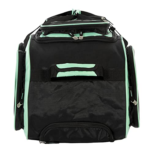 Travelers Club 30" Xpedition Rolling Duffel Bag, Seafoam