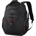 KROSER Travel Laptop Backpack 17.3 Inch XL Computer Backpack with Hard Shell Saferoom RFID Pockets Water-Repellent Business College Daypack Stylish Bag for Men/Women-Black