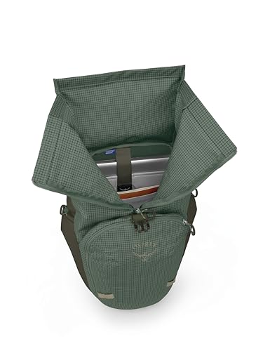 Osprey Transporter Roll Top Commuter Backpack, Pine Leaf