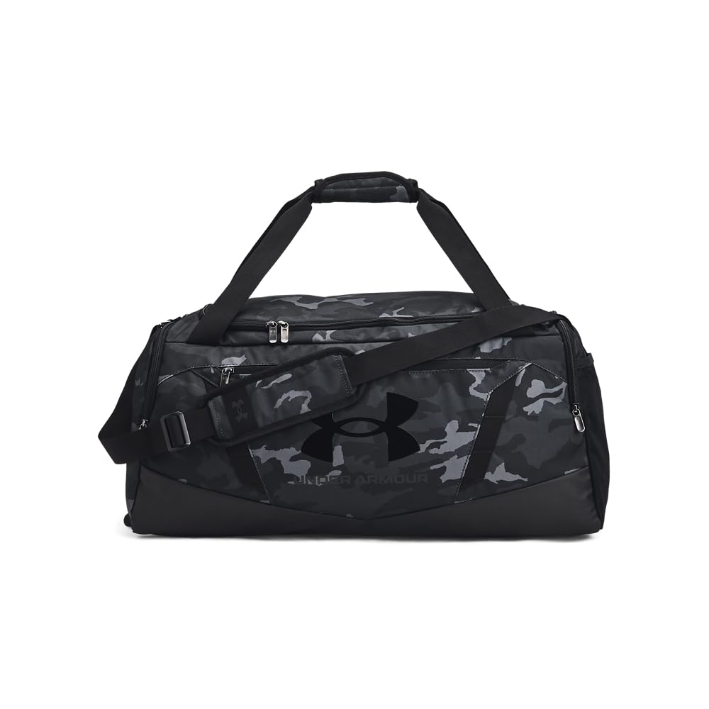 Under Armour Unisex-Adult Undeniable 5.0 Duffle, (010) Black/Black/Black, One Size Fits Most