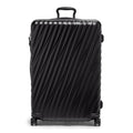 TUMI - 19 Degree Large Expandable Checked Luggage - 4-Wheels - Durable Hard Shell Zipper Expansion Checked Bag - Suitcase - Matte Black