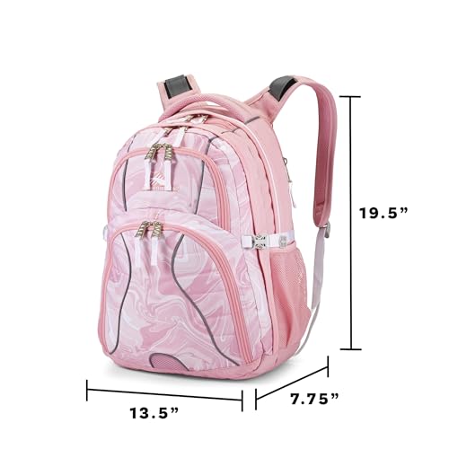 High Sierra Swerve Laptop Backpack, Black, One Size