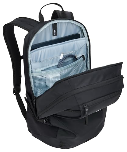 Thule EnRoute Backpack 23L, Elevated 15.6" laptop pocket, 10.5" tablet sleeve, Soft-lined pocket for valuables, TPU zippered pocket for wet/dirty items