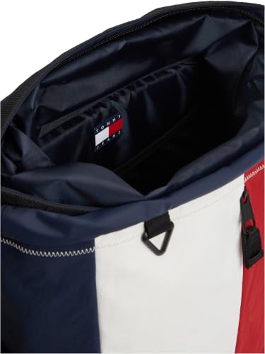 Tommy Jeans Mens Archive Expandable Backpack,CORPORATE One Size